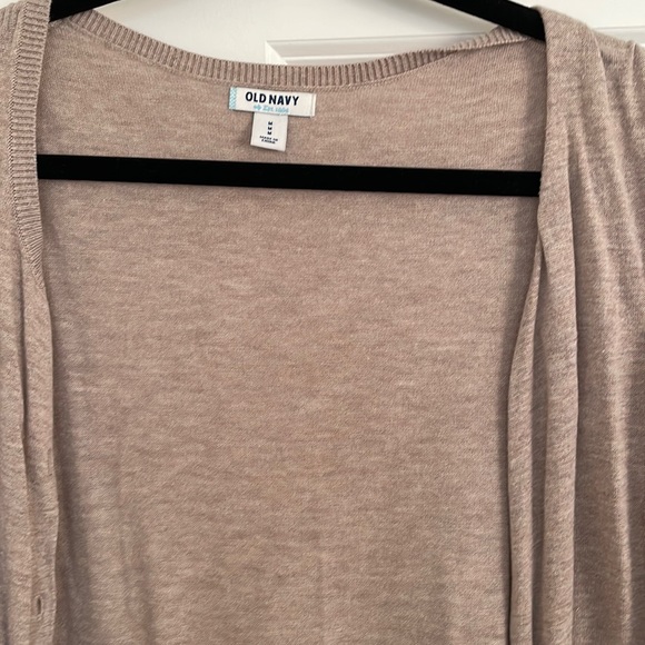 Beige button down cardigan - Picture 1 of 3